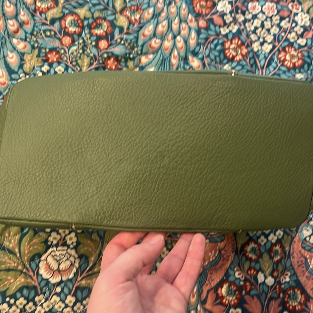 Plinio Visona Olive Green Hobo Bag - Picture 6 of 10